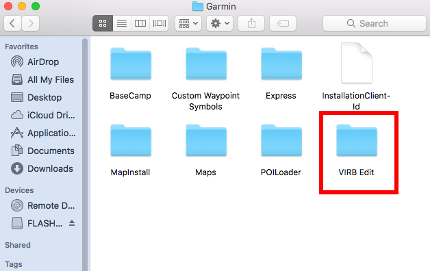 Garmin: Please Provide Link To Previous Version Of Virb Edit For Mac